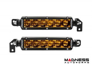 Toyota Tundra Front Fog Light Upgrade Kit - Rigid Industries - SR-Series - Yellow Toyota Tundra Front Fog Light Upgrade Kit - Rigid Industries - SR-Series - Yellow